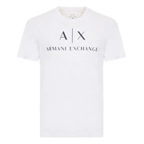 Camiseta Masculina Armani Exchange Slim Estampada