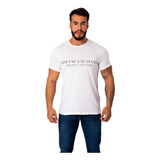 Camiseta Masculina Armani Exchange Slim Logo Silkada C/nfe