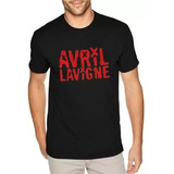 Camiseta Masculina Avril Lavigne - 100% Algodão - Camisa