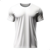 Camiseta Masculina Básica Lisa Gola Redonda Premium Dry Fit
