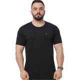 Camiseta Masculina Básica Slim 100 Algodão 30 1 Penteado
