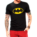 Camiseta Masculina Batman Liga Da Justiça