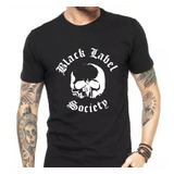 Camiseta Masculina Black Label Society 100 Algodão