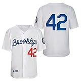 Camiseta Masculina Black Legend Baseball Número 42 Vintage Bordada Retrô Lightsout Camisas Branco GG