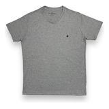 Camiseta Masculina Brooksfield Original Algodão Cinza