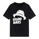 Camiseta Masculina Bruno Mars Musica Pop