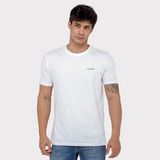 Camiseta Masculina Calvin Klein Estampada Peito Esquerdo P 