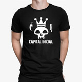 Camiseta Masculina Capital Inicial - Camisa Banda Fã Show
