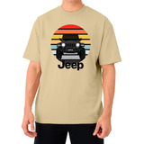 Camiseta Masculina Carro Jeep Automóvel 4x4 Trilha