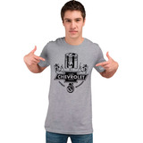 Camiseta Masculina Chevrolet Chevette Opala Caravan Gm Silk