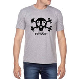 Camiseta Masculina Com Estampa Crossfit Elite
