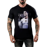 Camiseta Masculina Cr7 Camisa Blusa Infantil Futebol Gol M10