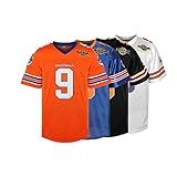 Camiseta Masculina De Futebol Americano 9 Bobby Boucher The Waterboy Mud Dawgs Adam Sandler Laranja G