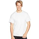 Camiseta Masculina De Gola Redonda EcoSmart Hanes ComfortBlend Branco X Large