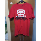 Camiseta Masculina Ecko Unltd Vermelha tamanho G Usado 