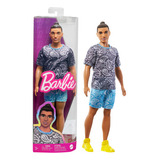 Camiseta Masculina Estampada Barbie Fashion