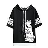 Camiseta Masculina Feminina Kawaii Anime Gato
