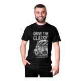 Camiseta Masculina Fusca Drive The Classic Volkswagen Camisa