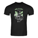 Camiseta Masculina Invictus Concept Born Ro Fight