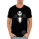 Camiseta Masculina Jack Skellington Filme Nightmare