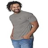 Camiseta Masculina Logo Bordado Polo Wear Mescla Médio M