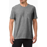 Camiseta Masculina Manga Curta Find Chumbo Calvin Klein