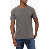 Camiseta Masculina Pigmento Chumbo Calvin Klein Jeans