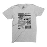 Camiseta Masculina Programmer Estilosa Programação Classica
