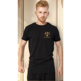 Camiseta Masculina Recursos Humanos Logo Pequeno