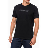 Camiseta Masculina Savage Preta Calvin Klein