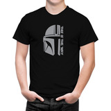 Camiseta Masculina Série Mandalorian Star Wars