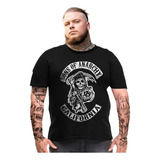 Camiseta Masculina Sons Of Anarchy Tam