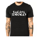 Camiseta Masculina Suicidal Tendencies 100 Algodão