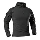 Camiseta Masculina Tática De Manga Comprida ANTARCTICA Militar Ataque Rápido Militar Combate Militar Ataque Rápido Ataque Slim Fit