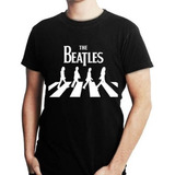 Camiseta Masculina The Beatles Faixa Camisa Algodão Banda