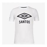 Camiseta Masculina Umbro Santos Graphic Fan