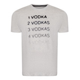 Camiseta Masculina Vodkas Khelf