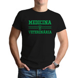 Camiseta Medicina Veterinária Animais Profissão Facu