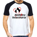 Camiseta Medicina Veterinária Curso Faculdade Formatura