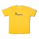 Camiseta Mercado Livre Oi Cheguei Slim Fit E Baby Look