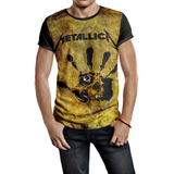 Camiseta Metallica Banda Reavy Metal Norte