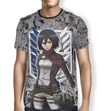 Camiseta Mikasa Ackerman Attack On Titan