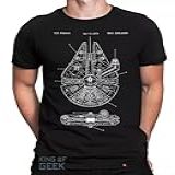 Camiseta Millenium Falcon Han Solo Star