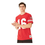 Camiseta Mitchell Ness Nfl San Francisco 49ers Joe Montana