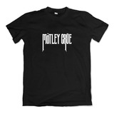 Camiseta Motley Crue Glan Metal Banda
