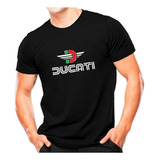Camiseta Moto Ducati Motorcycle Desmo Corse Algodão