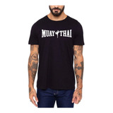 Camiseta Muay Thai Algodão Luta Bjj Vale Tudo Mma R5