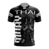 Camiseta Muaythai Dia De Luta Dia De Gloria Camisa Competido