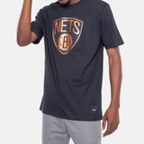 Camiseta Nba Brooklyn Nets Sunshine Preta