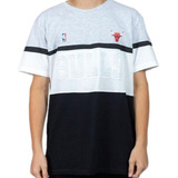 Camiseta Nba Especial Chicago Bulls Preta